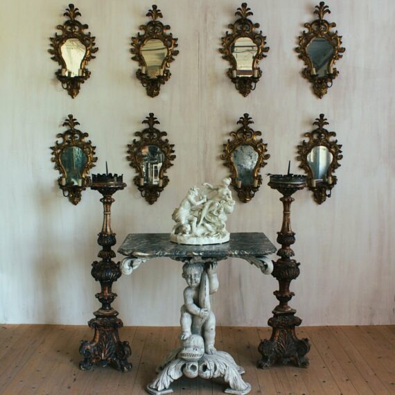 892 Set of 8 mirrors